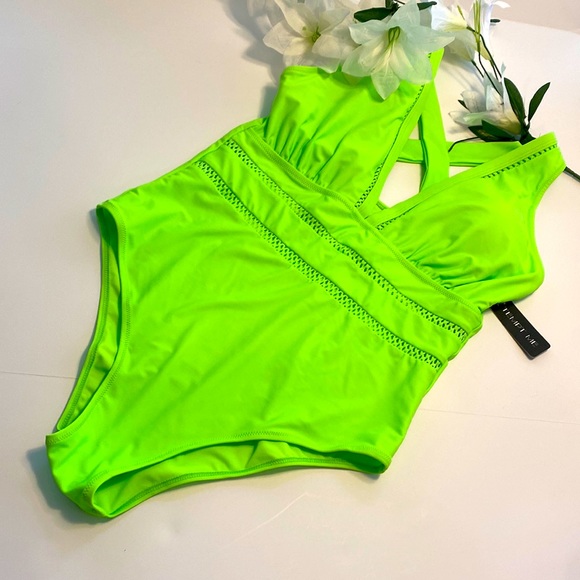 Tempt Me NWT Large  One Piece Swimsuit - Picture 2 of 7